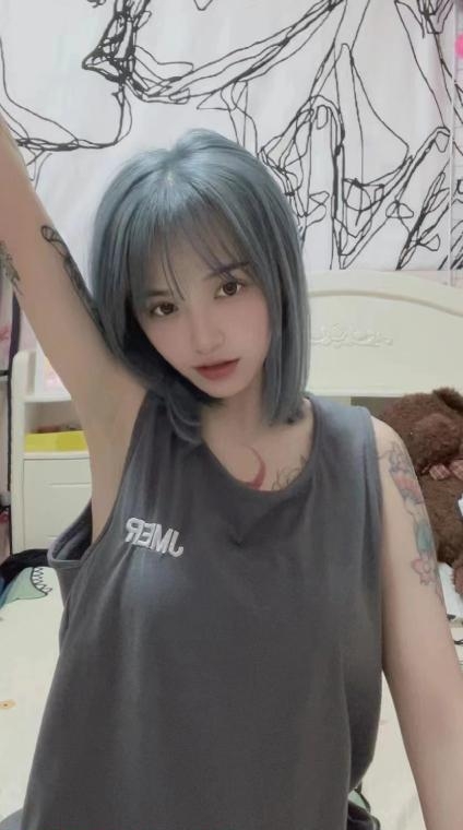 锦江银发花臂妹妹